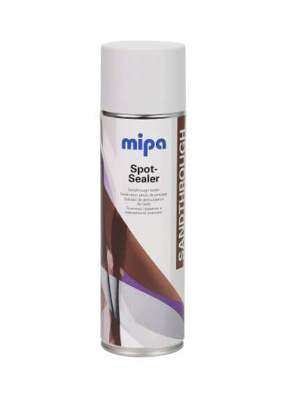 Mipa Spot-Sealer Spray can, ideal for sealing small areas during spot repairs.