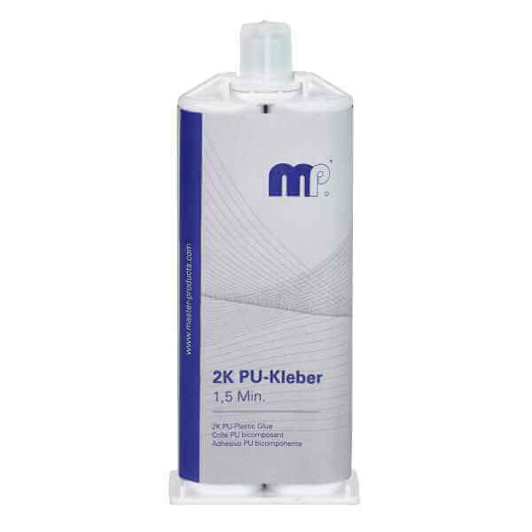 2K PU Glue 1.5 min Single Pack - MP 2K PU Adhesive for fast-curing plastic repairs, 50ml.