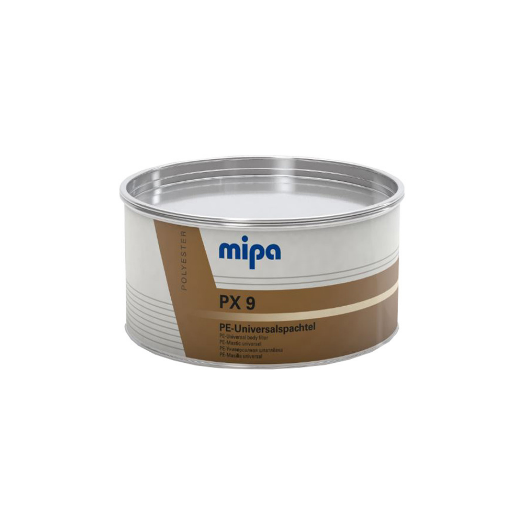 PX9 + Hardener Univ 2 Comp Polyester Putty 1 Ltr