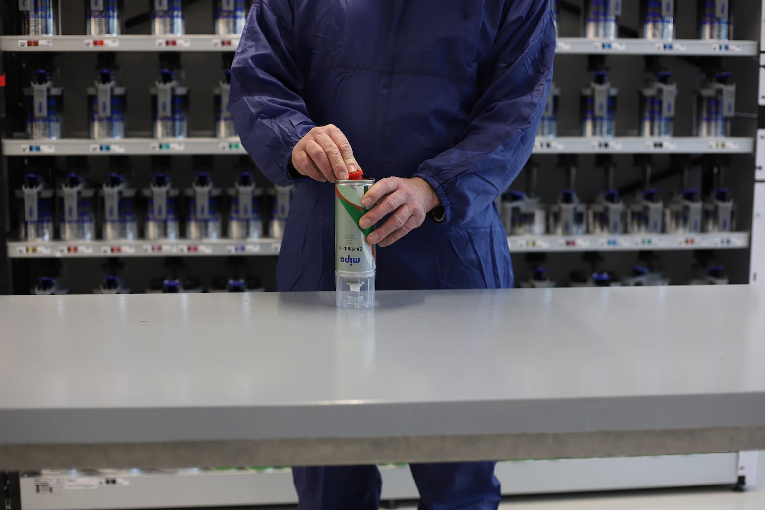 Mipa 2K Clearcoat Spray Set Including Hardener