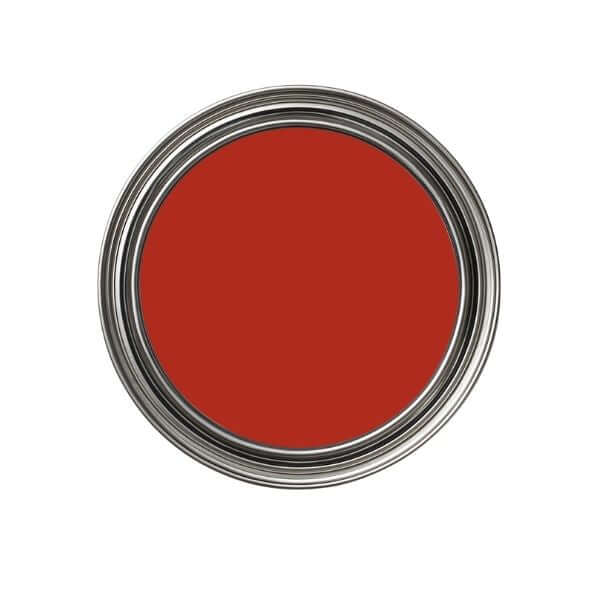 Mipa 4 in 1 DS Spray Paint (400ml) red color sample in a circular tin.