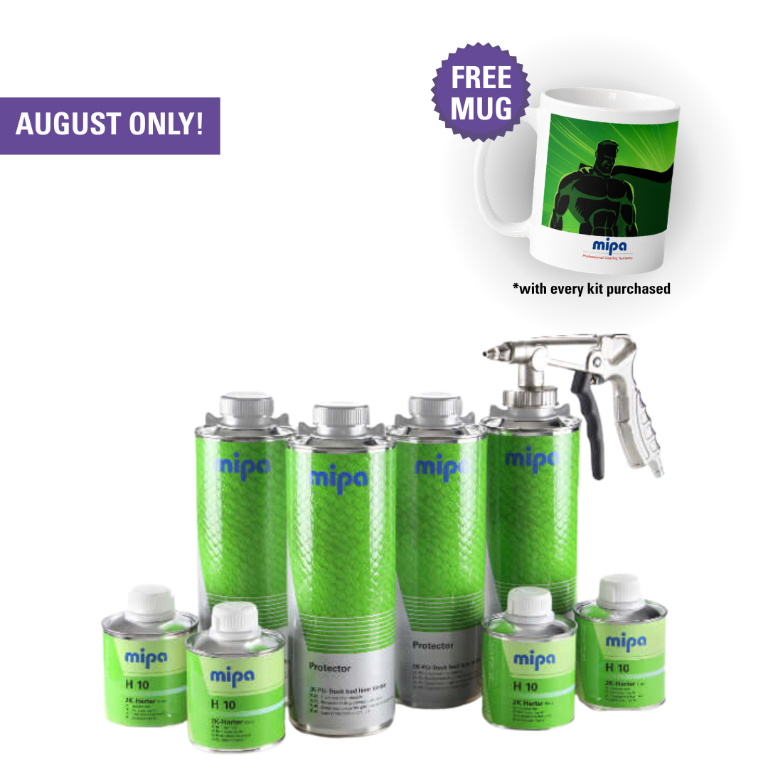 Mipa Protector Kit and Free Mipa Protector Hero Mug