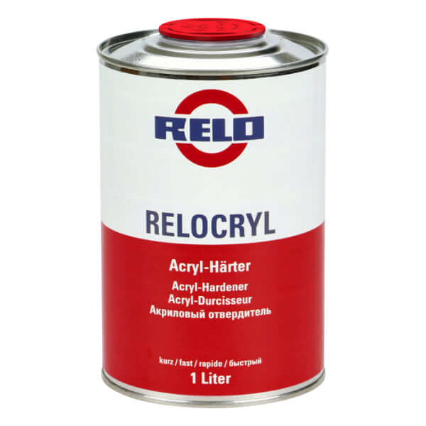 Relo MS Fast Hardener 1lt - high-performance activator for accelerating curing of Medium Solids 2K paints.