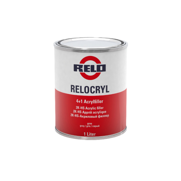 Relo 4+1 Acryfiller 1lt Grey