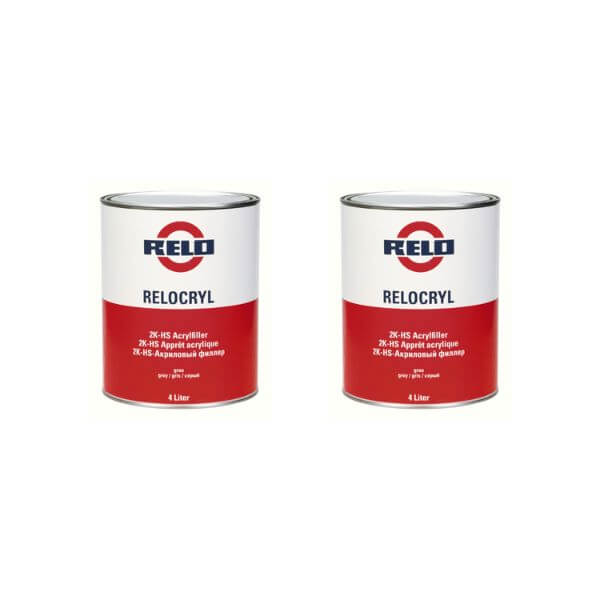 Relo 4+1 Acryfiller 4lt Grey