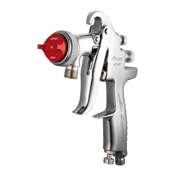AZ1 HTE 2P Pressure Spray Gun 1.5mm Short Fan Pattern Range EACH Anest Iwata (U.K) LTD