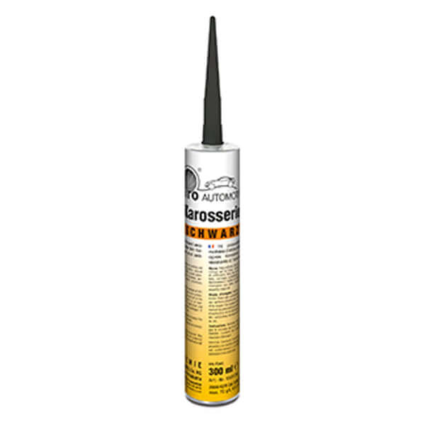 Airo-Chemie FLEX PU Body Sealant 300ml - Black in a tube for sealing and waterproofing various materials.