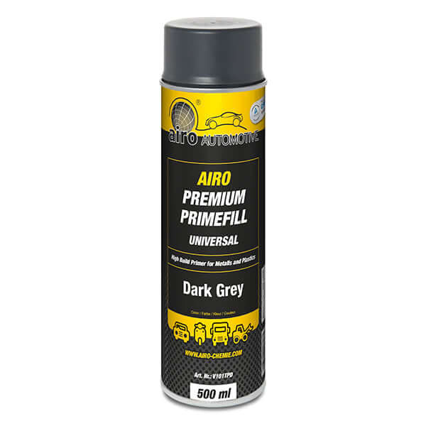Airo-Chemie Premium Primefill Aerosol 500ml - Dark Grey spray can for adhesion and corrosion protection