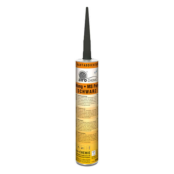 Airo-Chemie Sprayable Seam Sealer 310ml - Black in a tube, ideal for seam sealing with high adhesion.