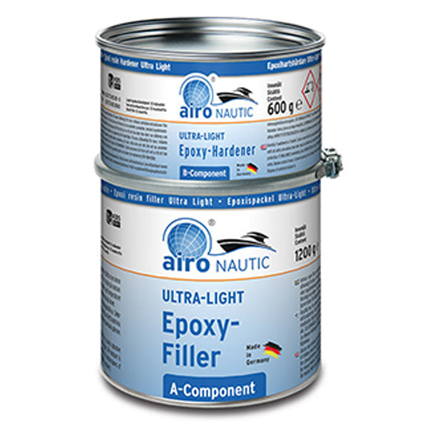 Airo-Chemie Nautic Ultra Light Epoxy Filler Light Grey 1.8kg Airo-Chemie