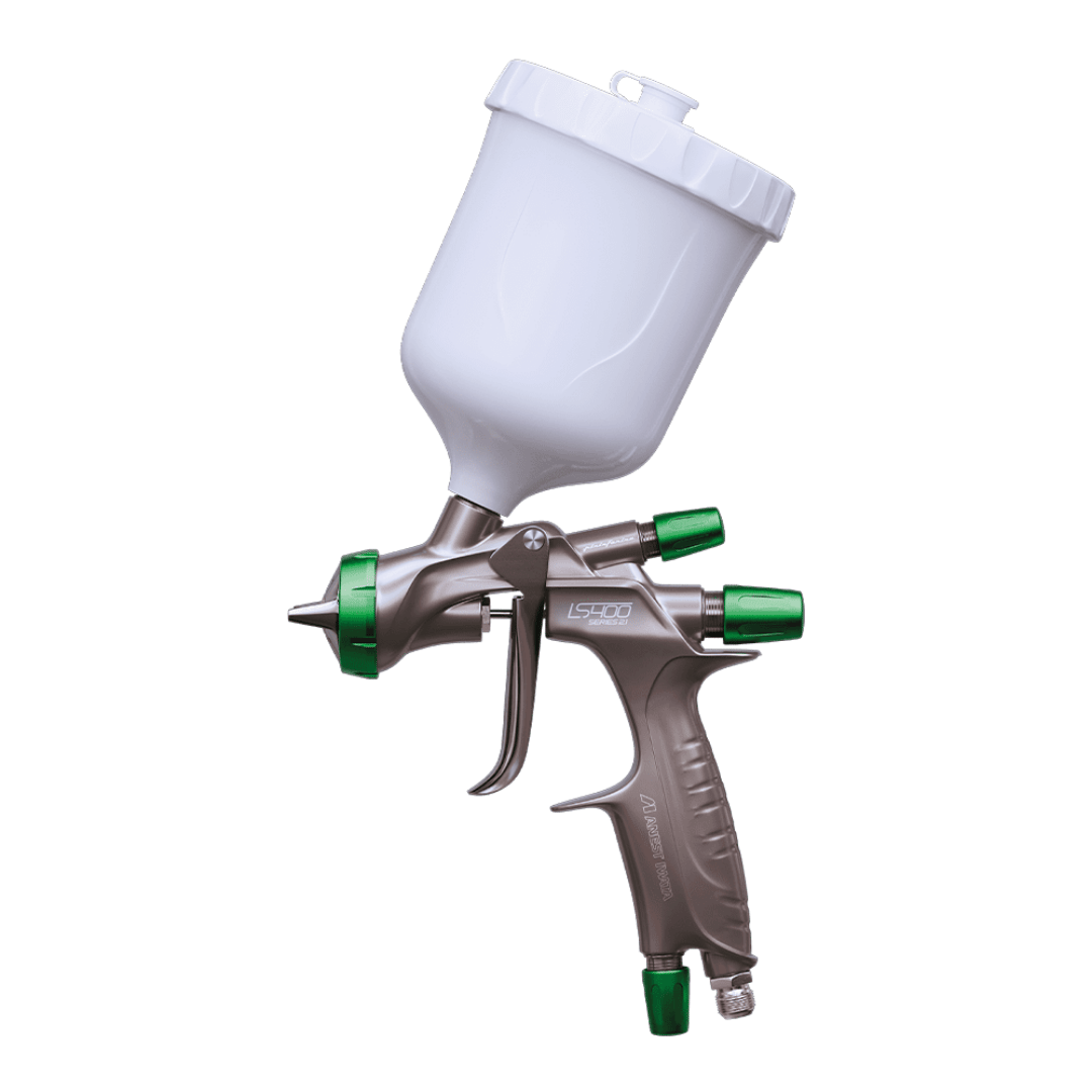 Anest Iwata LS-400 Series 2.1 Basecoat (HVLP) Spray Gun