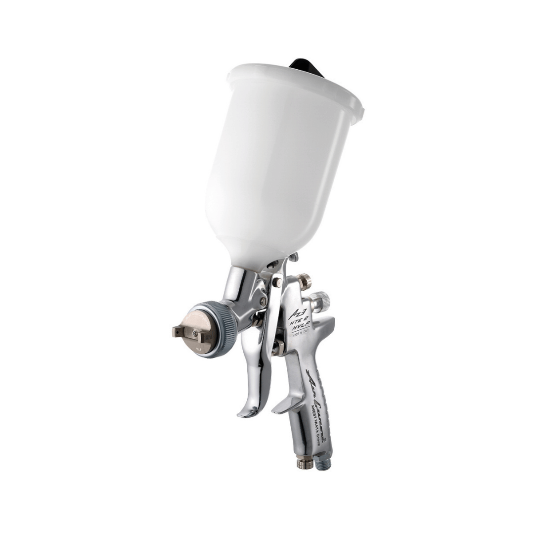 Anest Iwata Air Gunsa AZ3 HTE2 AV Gravity Feed Spray Gun (1.0mm-3.5mm Nozzle Size + 600ml Cup)