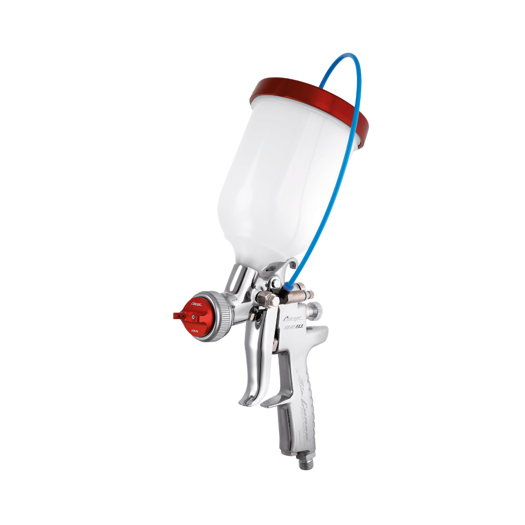 Anest Iwata AZ3 HTE P.A.S. Concept Gravity Feed Paint Spray Gun (1.3mm - 2.0mm Nozzle Size + 600ml Cup)