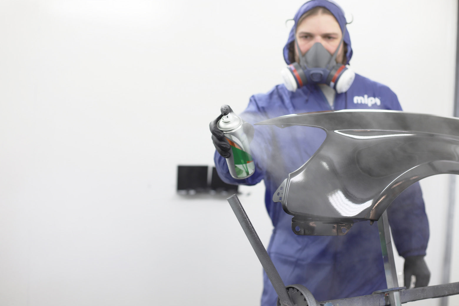 Mipa 2K Clearcoat Spray Set Including Hardener