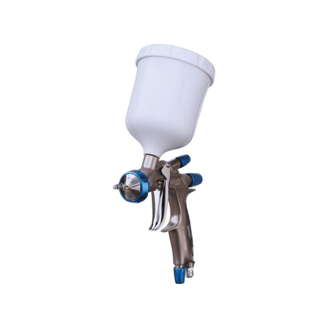 Anest Iwata WS-400 Series 2.1/Pro Basecoat Spray Gun + 600ml Cup (Digital/Non Digital, Various Nozzle types)