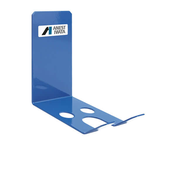 ANEST IWATA Magnetic Spray Gun Holder - Durable magnetic stand for organized spray guns and air hoses.