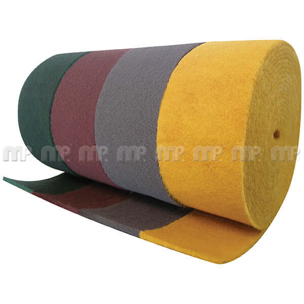 MP Non-Woven Abrasive Roll 10M 115 mm x 10 m Ultra Fine (Grey) MP