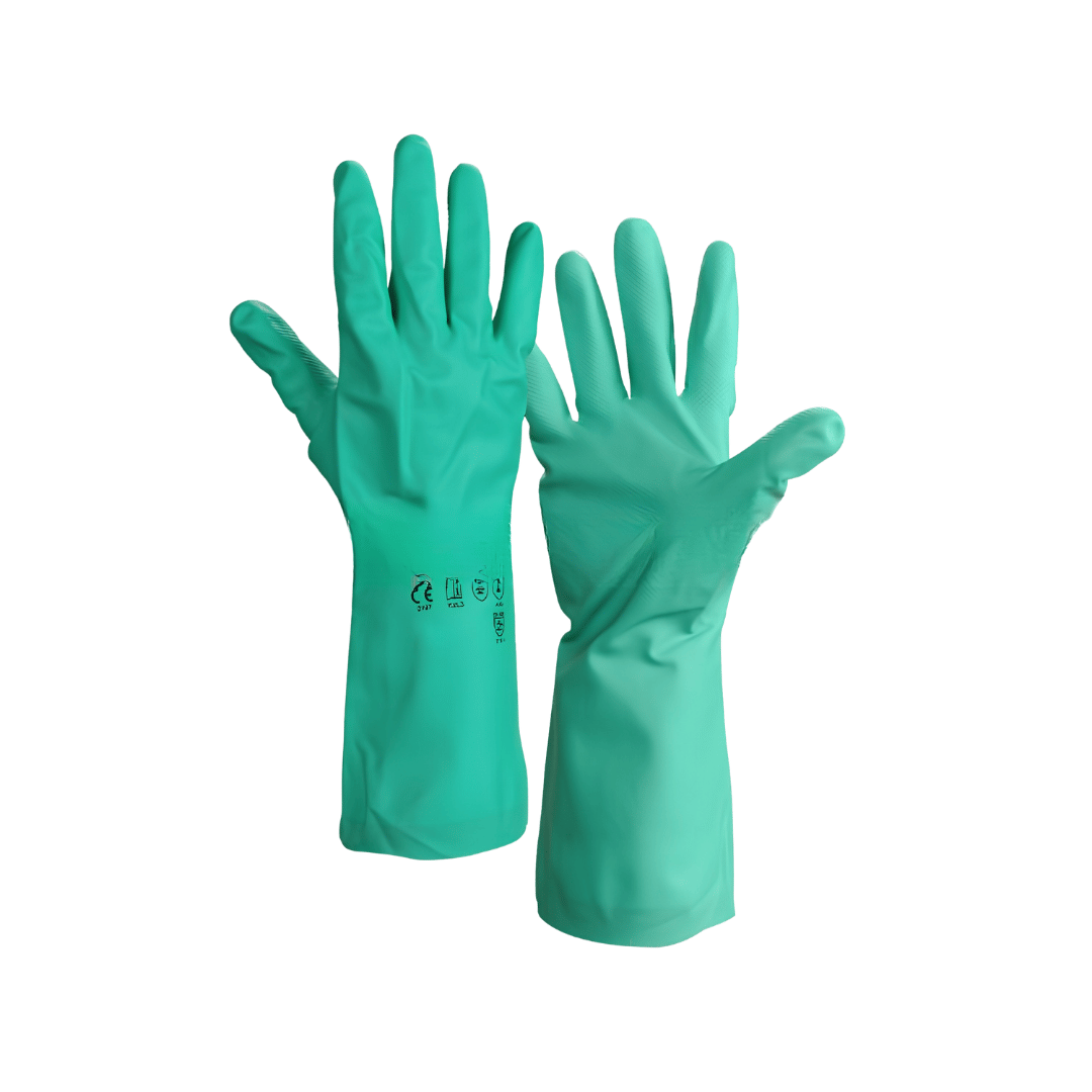 MP Nitrile Protective Gloves (Green)