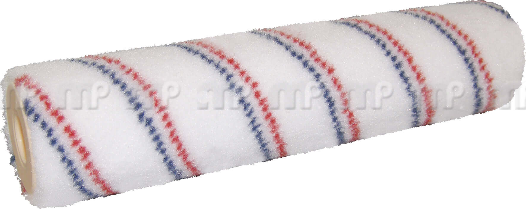 MP Paint Roller Aurora 18 cm Polyamide Fl 7 mm painting roller with red and blue stripes for smooth finish.