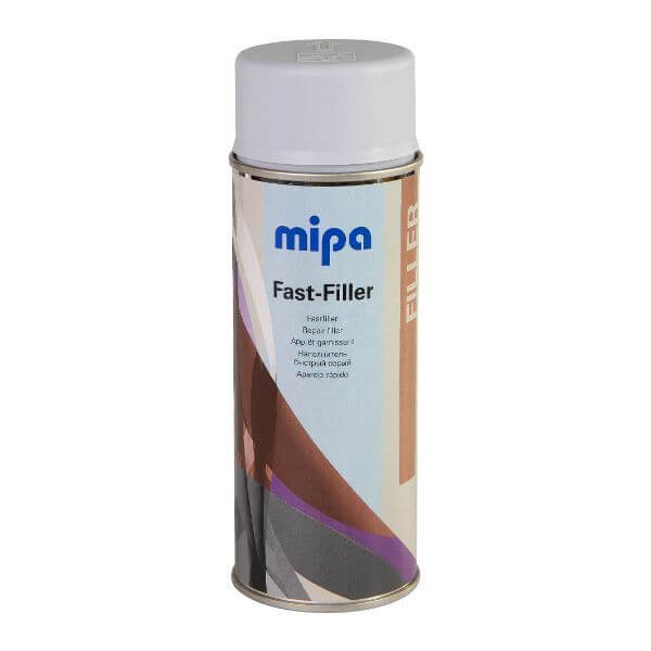 Mipa Fast Filler Spray (400ML) canister showcasing high-performance repair filler.