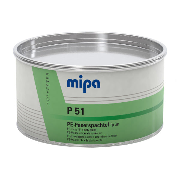 Mipa P51 PE Glass Fibre Filler Green Incl. Hardener