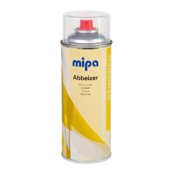 Mipa Paint Stripper Aerosol (400ML) canister for removing paint from wood, metal, stone & plastics.