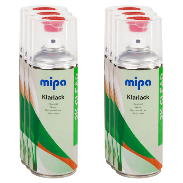 Mipa 2K Clearcoat Spray Set Including Hardener
