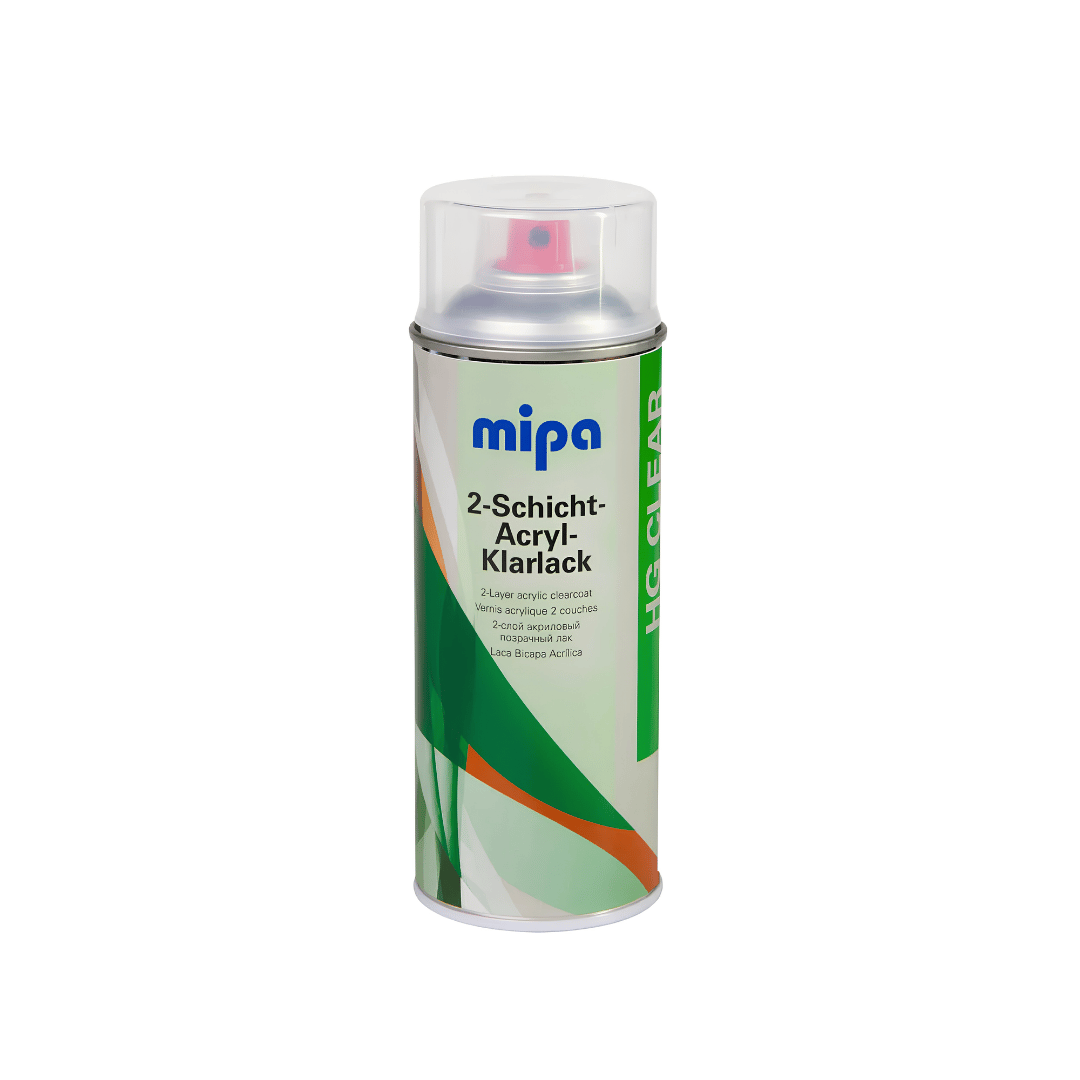 Mipa 2 Layer Acrylic Clearcoat Spray (400ML)