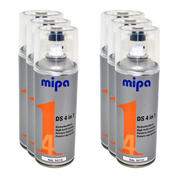 Mipa 4 in 1 DS Spray 5010 Gentian Blue (400ML) Box Blue Mipa Paints Limited