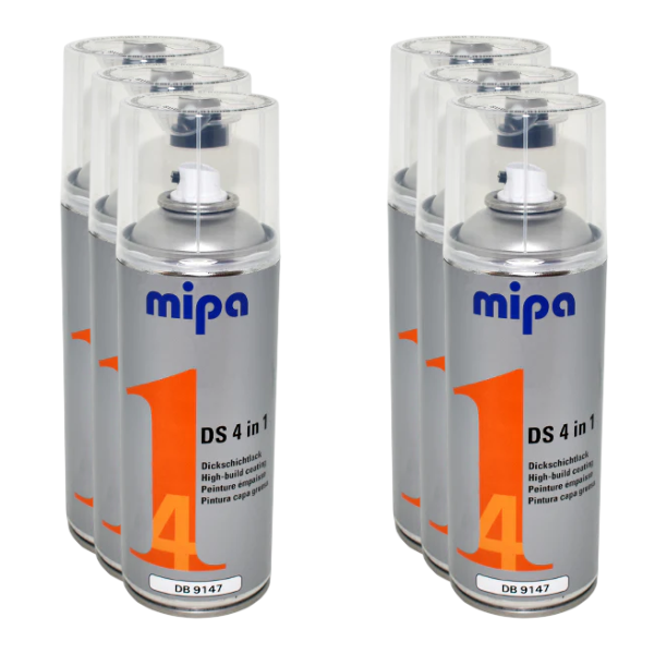 Mipa 4 in 1 DS Spray DB9147 Arctic White (400ML) Box White Mipa Paints Limited