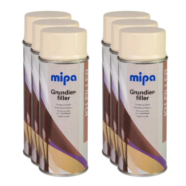 Mipa Grundierfiller Spray Beige (400ML) Box Beige Mipa Paints Limited