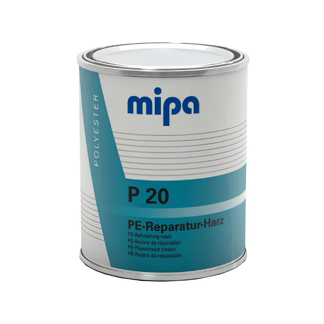 Mipa P20 Polyester Refinishing Resin Including Hardener (1kg)
