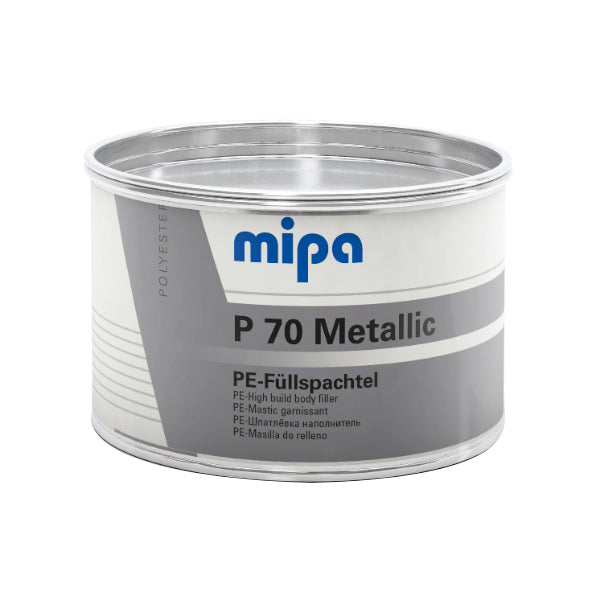 Mipa P70 Aluminium Pigmented Filler 2Kg EACH Mipa Paints Limited