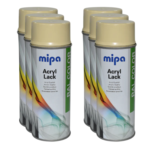 Mipa Ral 1014 Ivory 400ml Box White Mipa Paints Limited