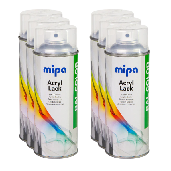 Mipa Ral 2000 Yellow Orange 400ml Box Orange Mipa Paints Limited