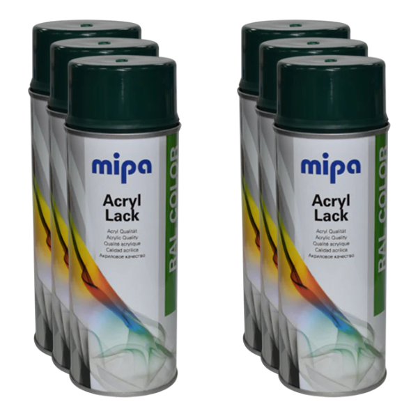 Mipa Ral 6005 Moss Green 400ml Box Green Mipa Paints Limited