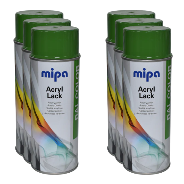 Mipa Ral 6010 Grass Green 400ml Box Green Mipa Paints Limited