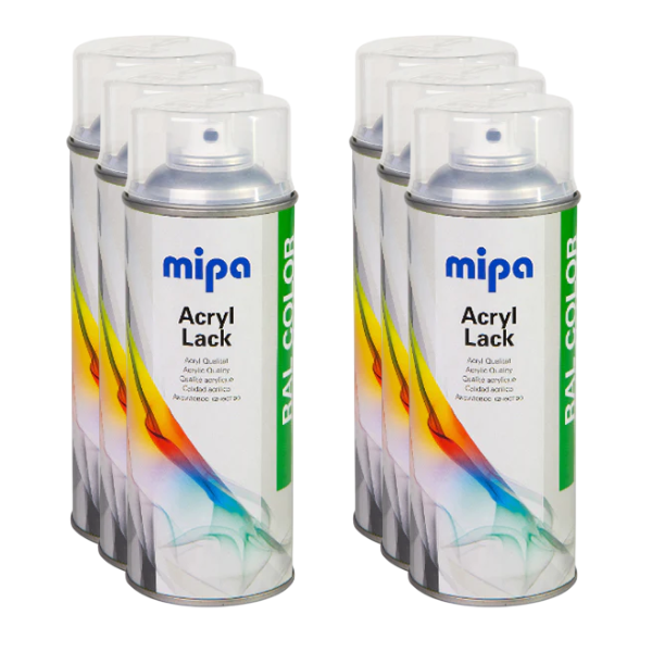 Mipa Ral 6011 Reseda Green 400ml Box Green Mipa Paints Limited
