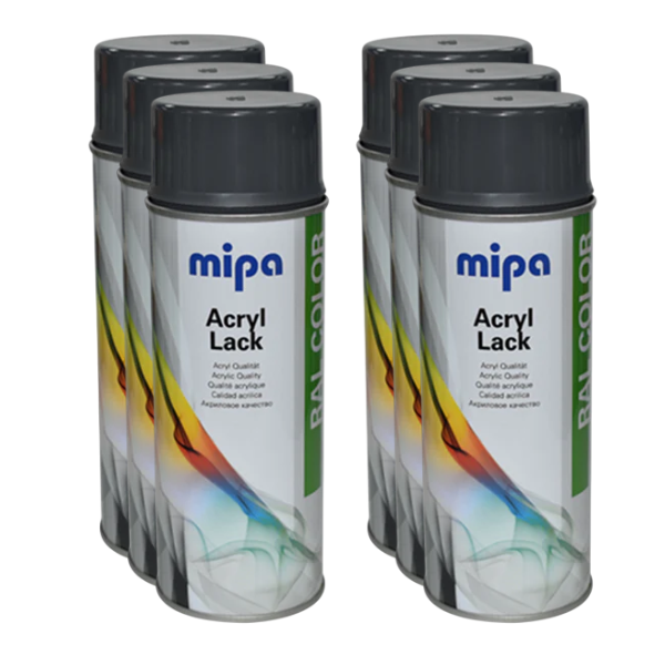 Mipa Ral 7043 Traffic Grey 400ml Box Grey Mipa Paints Limited