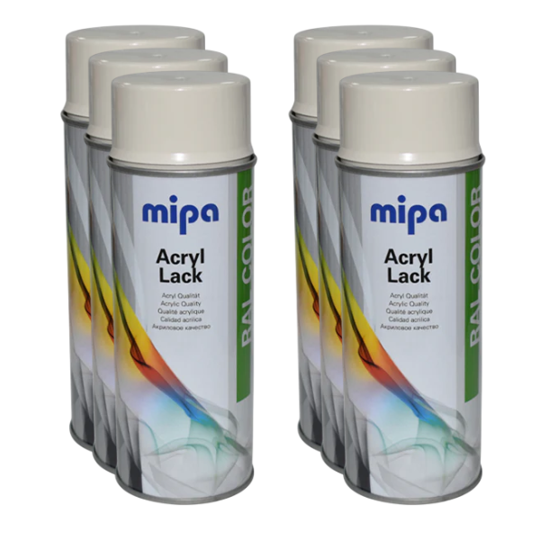 Mipa Ral 9001 Cream White 400ml Box White Mipa Paints Limited