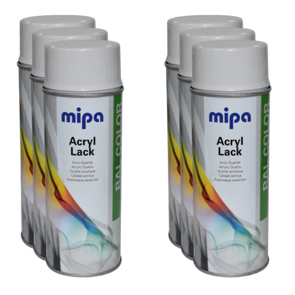 Mipa Ral 9002 Grey White 400ml Box White Mipa Paints Limited