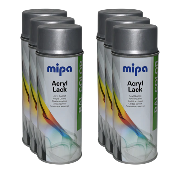Mipa Ral 9007 Grey Aluminium 400ml Box Grey Mipa Paints Limited