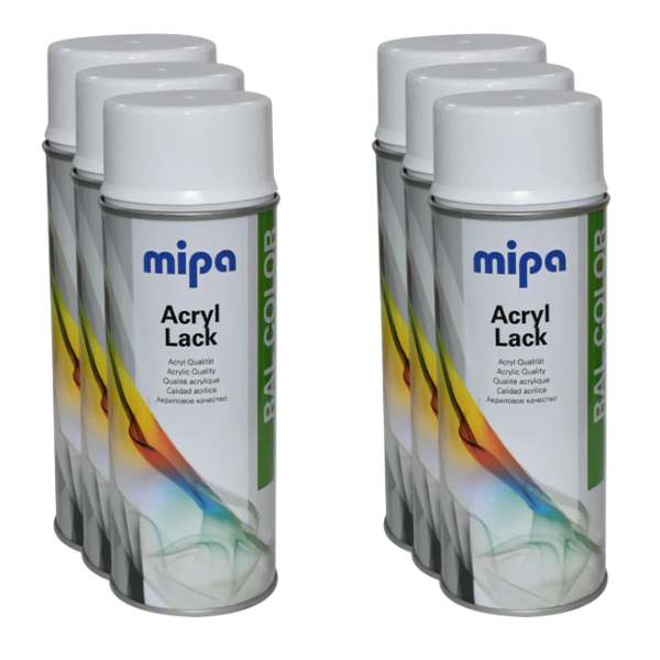 Mipa Ral 9016 Traffic White 400ml Box White Mipa Paints Limited