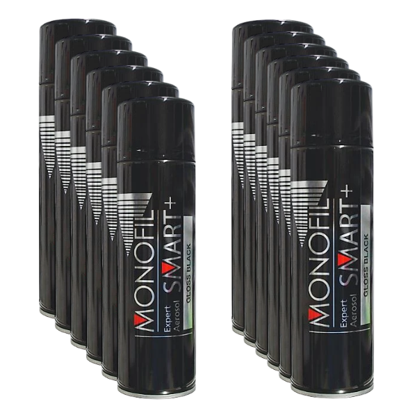 Monofil Smart+ Gloss Black 500ml Box Black Monofil