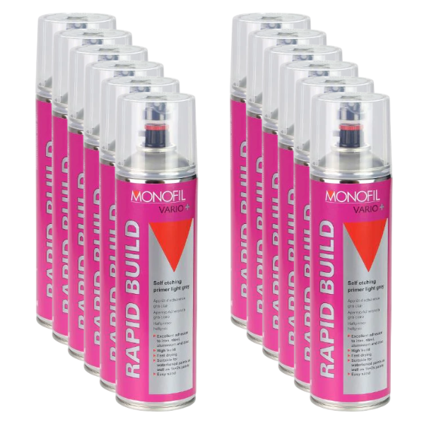 Monofil Vario+ Rapid Build Light Grey (500ML) Box Grey Monofil