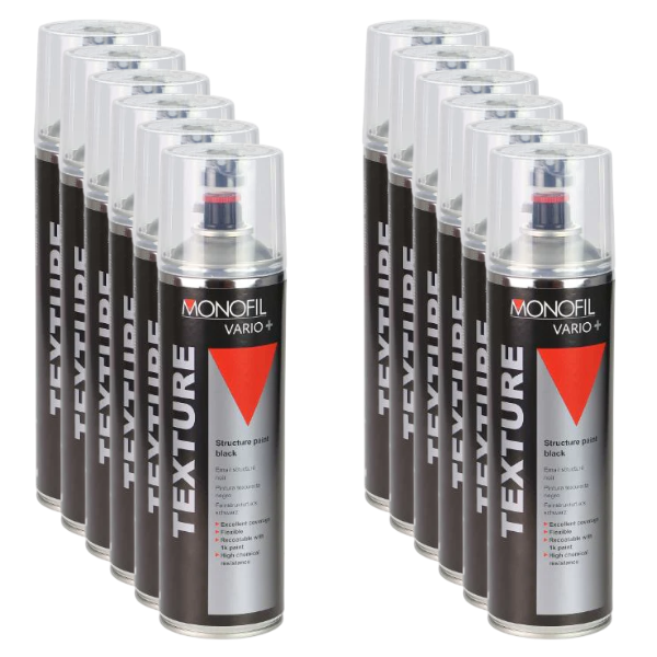 Monofil Vario+ Texture Black (500ML) BOX Black Monofil
