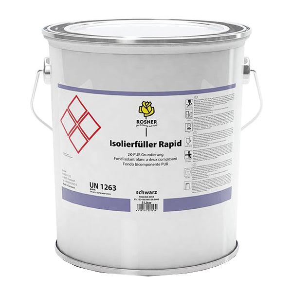 Rosner Insulating filler Rapid Black 5Ltr Rosner
