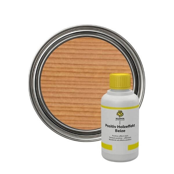 Rosner Positive Wood Effect Stain (1L) – Aqueous stain for coniferous woods with intensive antique finish.