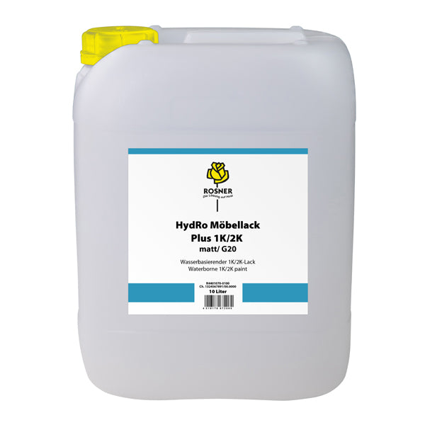 Rosner HydRo Varnish Matt G20 - 10 Ltr EACH Rosner
