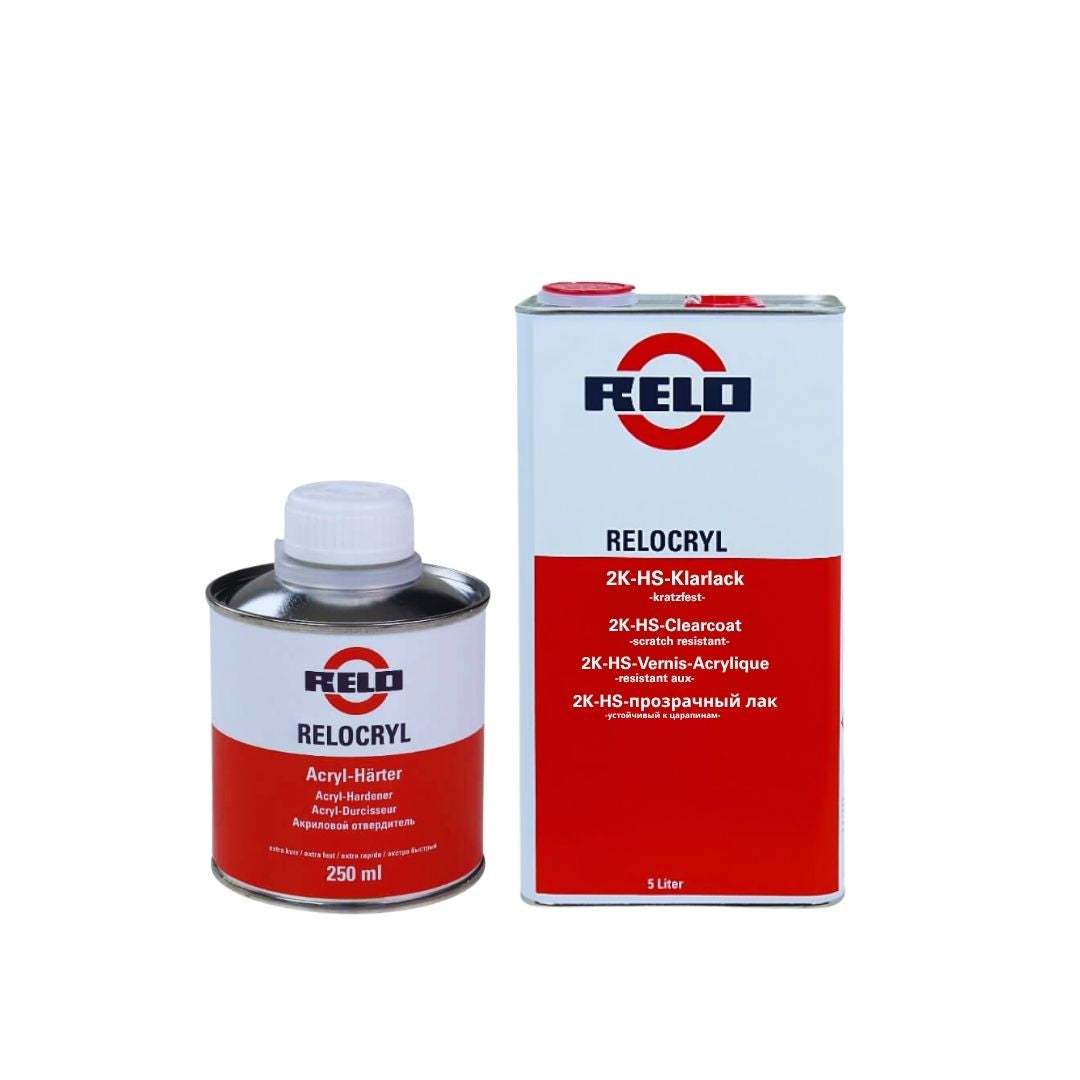 Relo Scratch Resistant Clearcoat Kit (Fast)